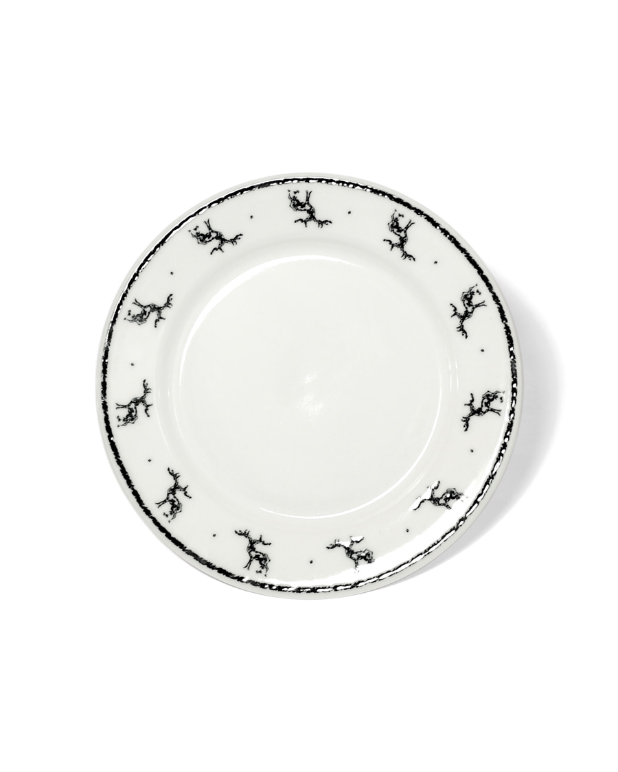 Holiday.m _ a herds of reindeer plate