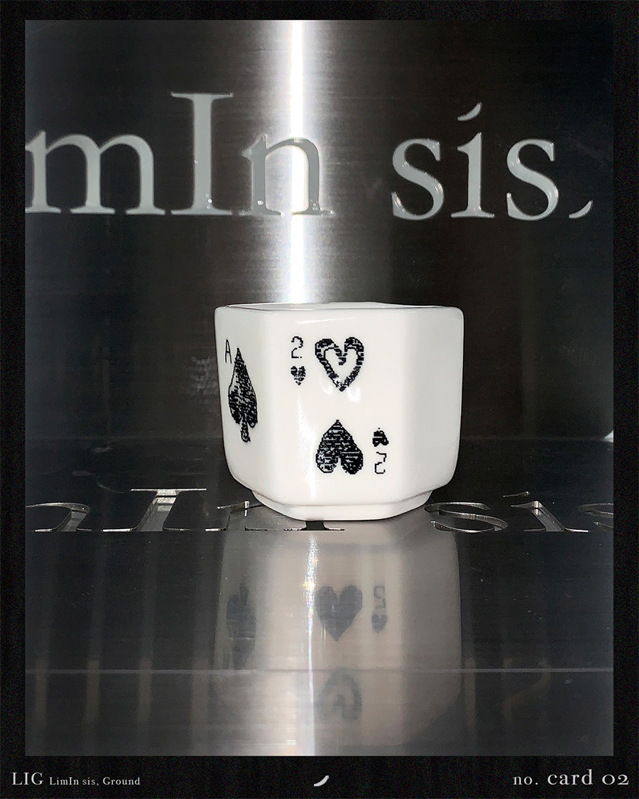 LIG _ playing card shot glass