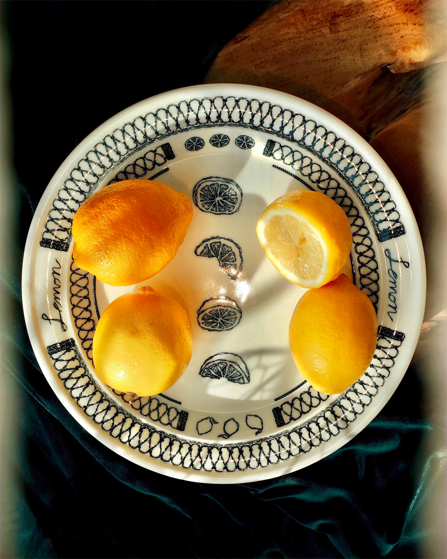 FF _ lemon tier plate
