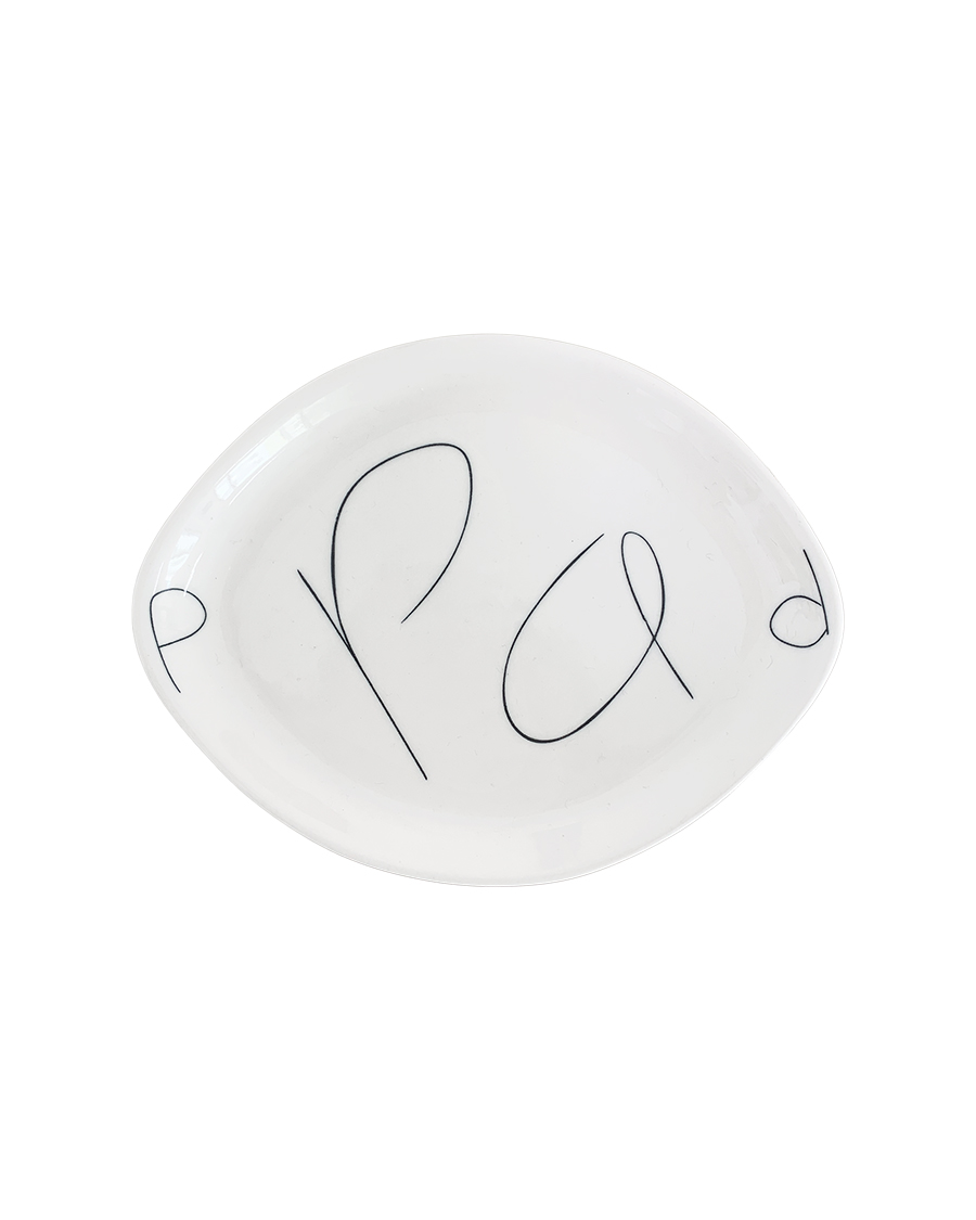Papa _ mini scribble plate