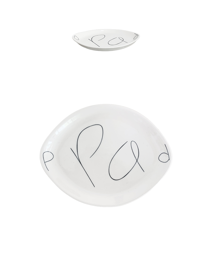 Papa _ mini scribble plate