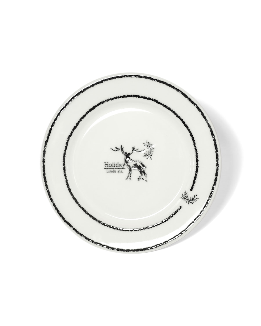 Holiday.m _ a reindeer plate